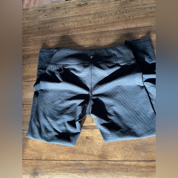 Old Navy Black tights with sheer panels - Picture 3 of 5